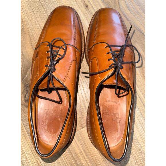 Allen Edmonds Hillcrest Brown Leather Oxford Derby Dress - size 9.5 - X7 main image 10